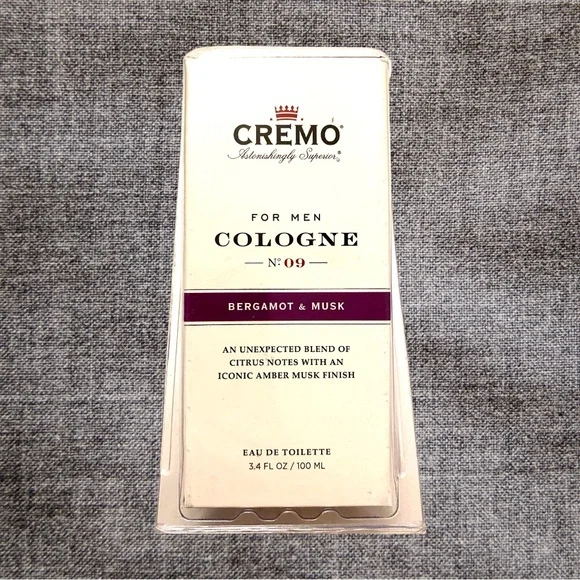 Cremo Bergamot and Musk 3.4 oz / 100 mL Eau De Toilette Spray NEW - Discontinued - Picture 10 of 10